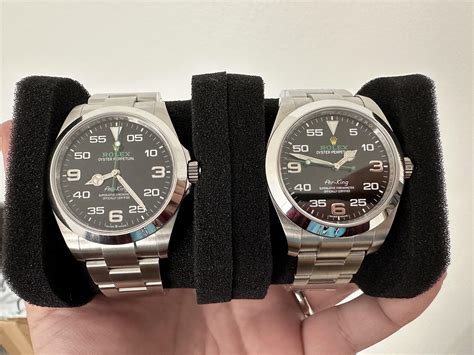 rolex air king service cost